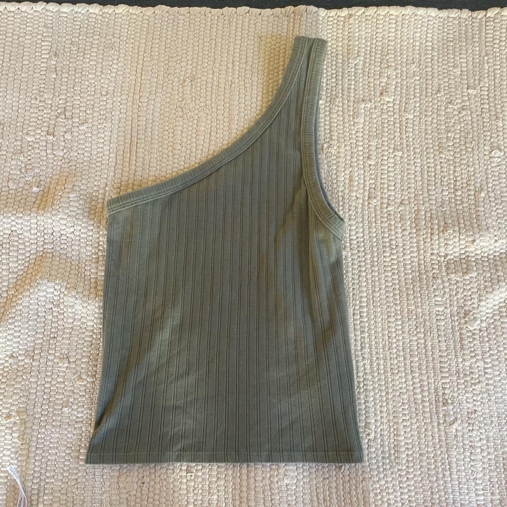 American Eagle One-Shoulder Tank
